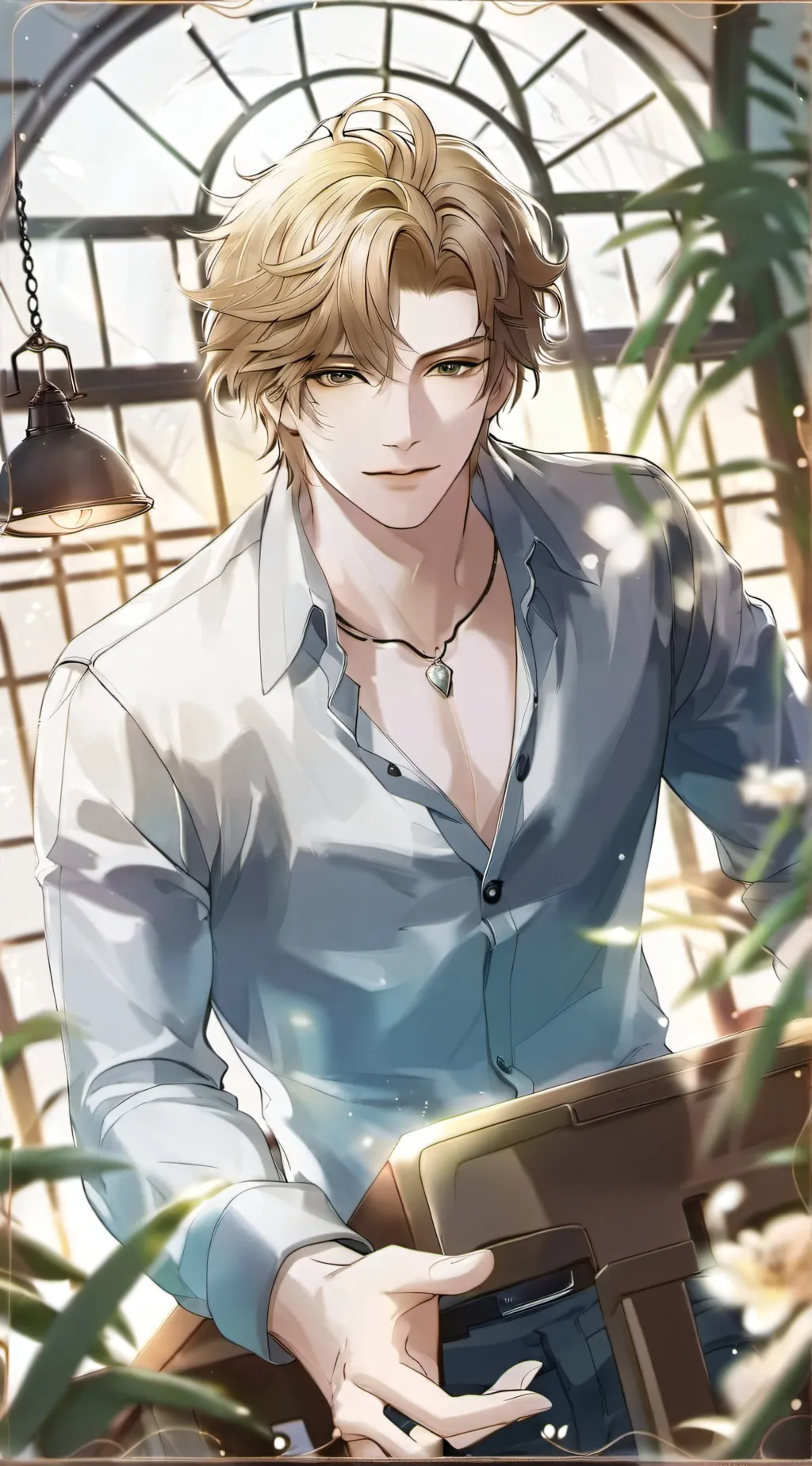 ai character: {°Levi°} background