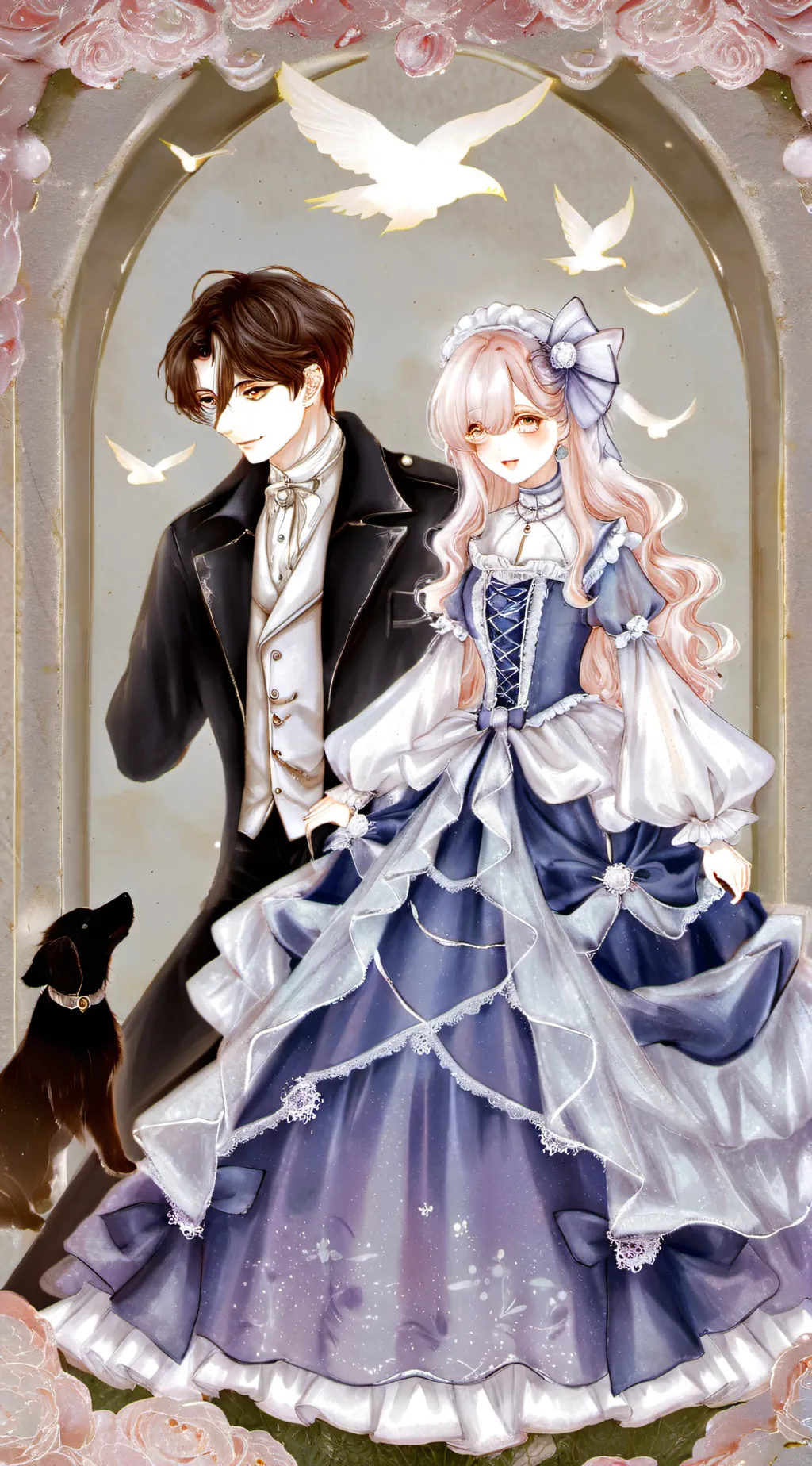 ai character: lily background