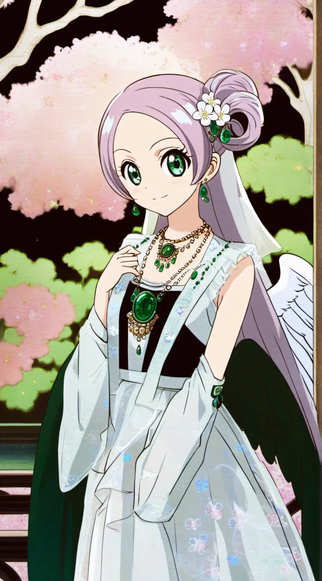 ai character: Ciel /Cure Parfait background