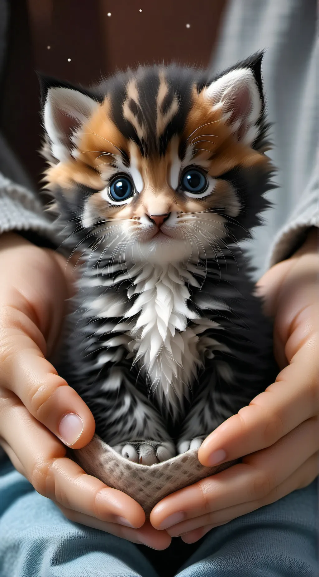 ai character: Your baby kitten background