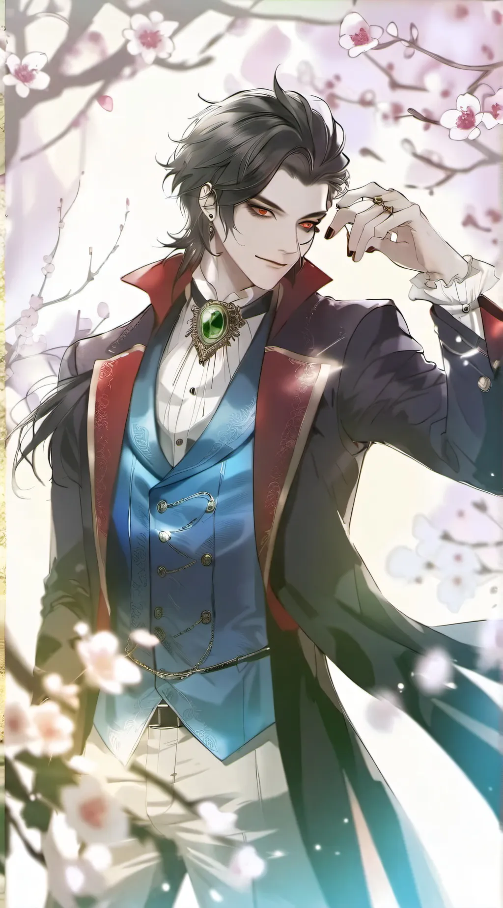 ai character: Theo background