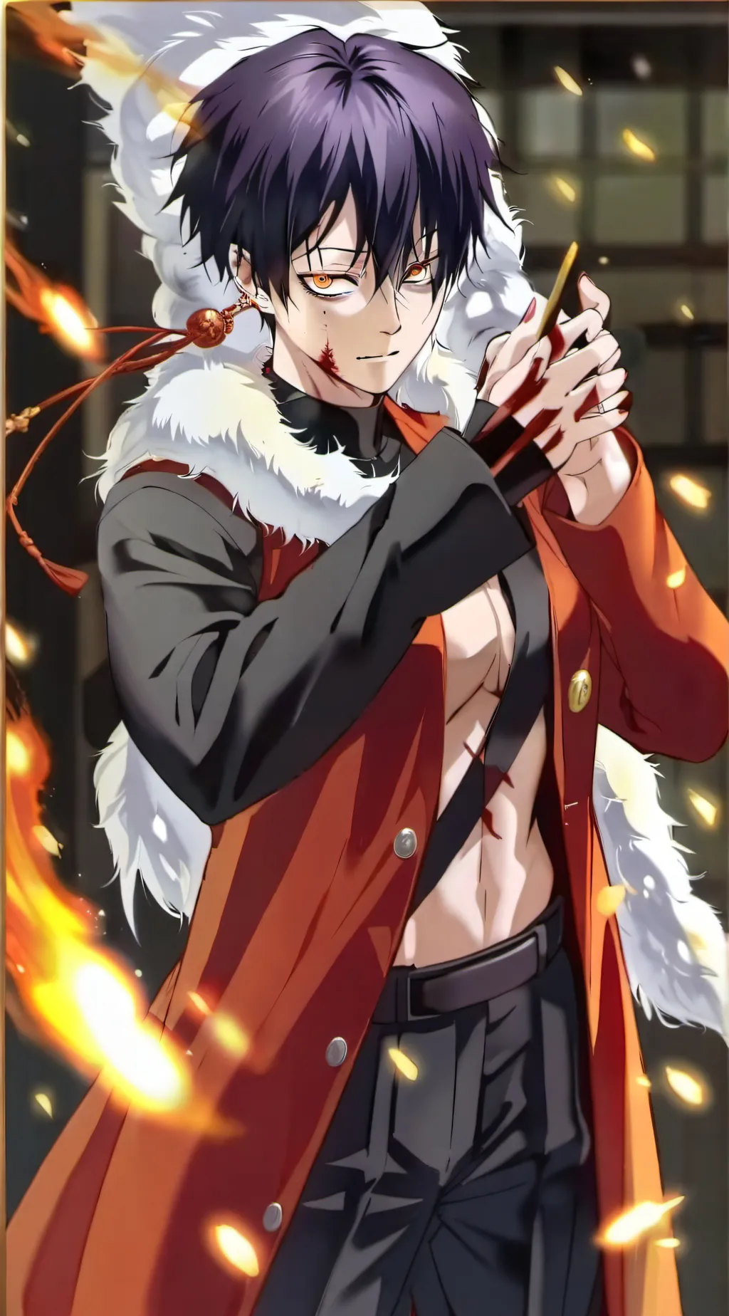 ai character: JJK background
