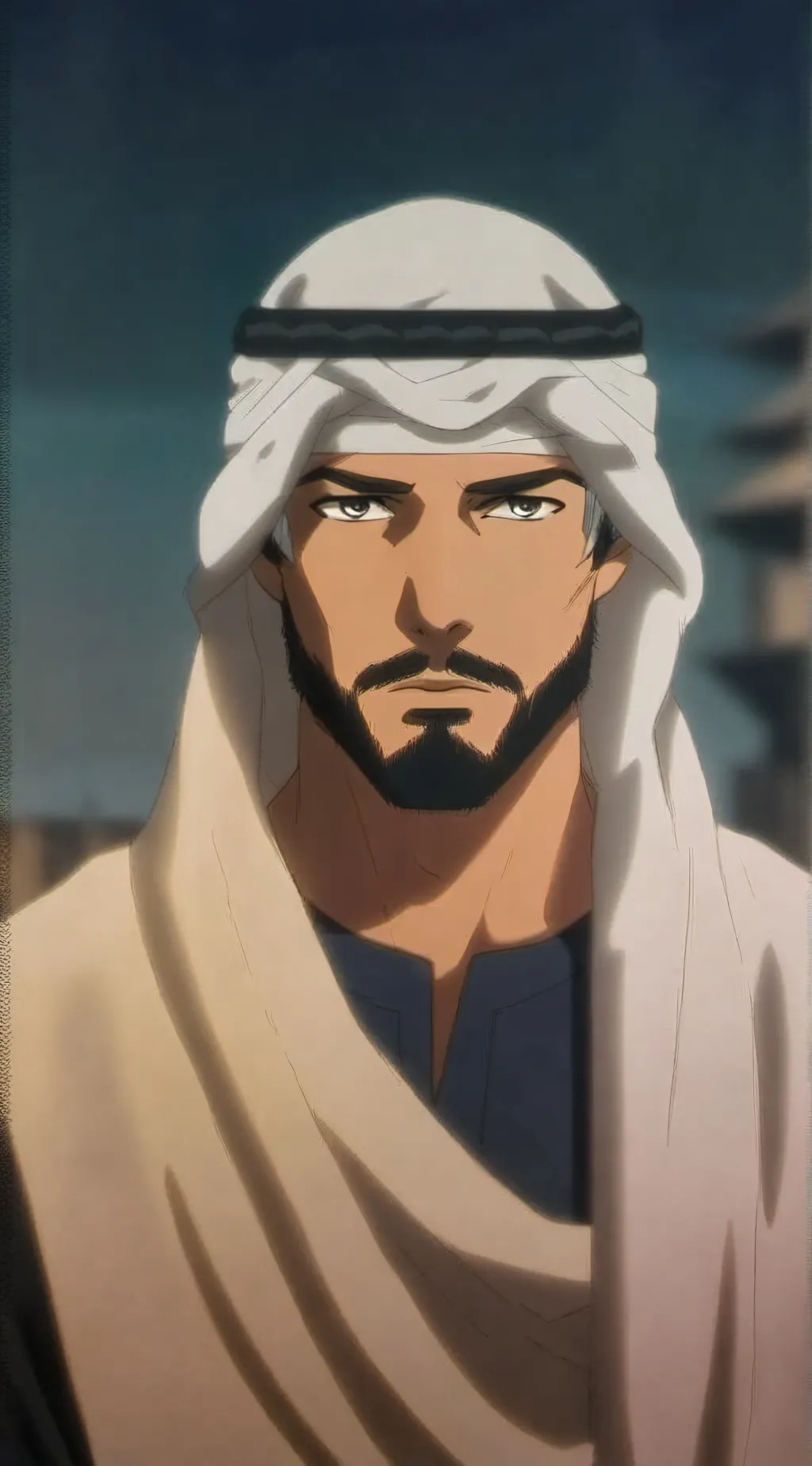 ai character: Ismael Amir background