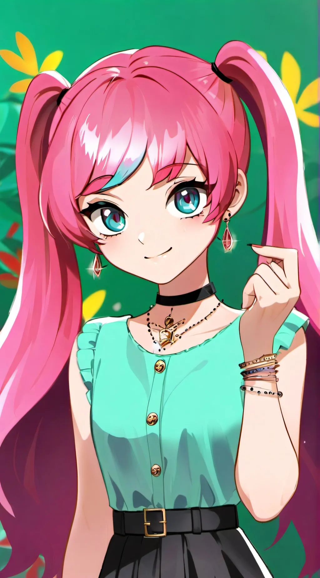 ai character: Bella 'InstaBelle' background