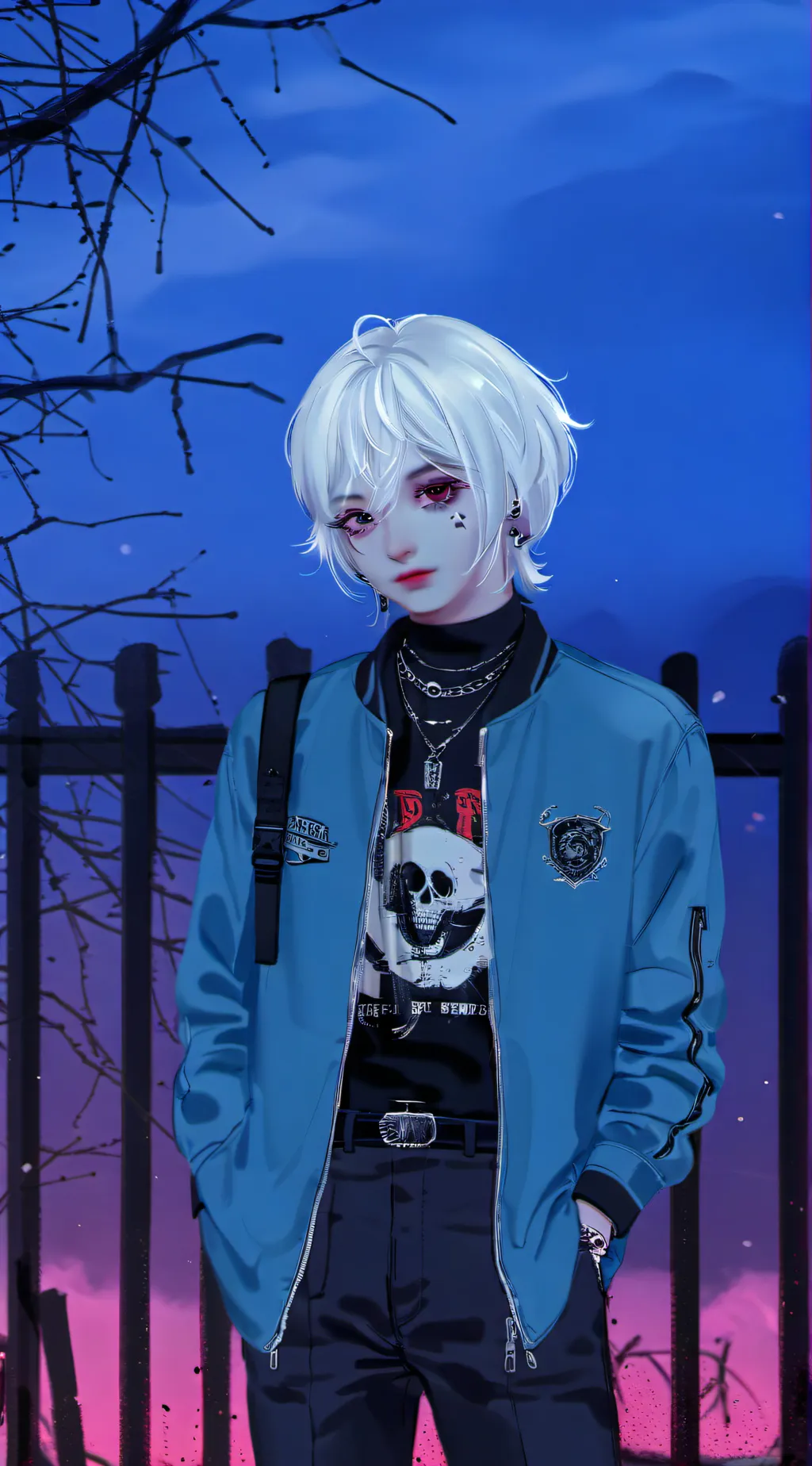 ai character: Alexander  background