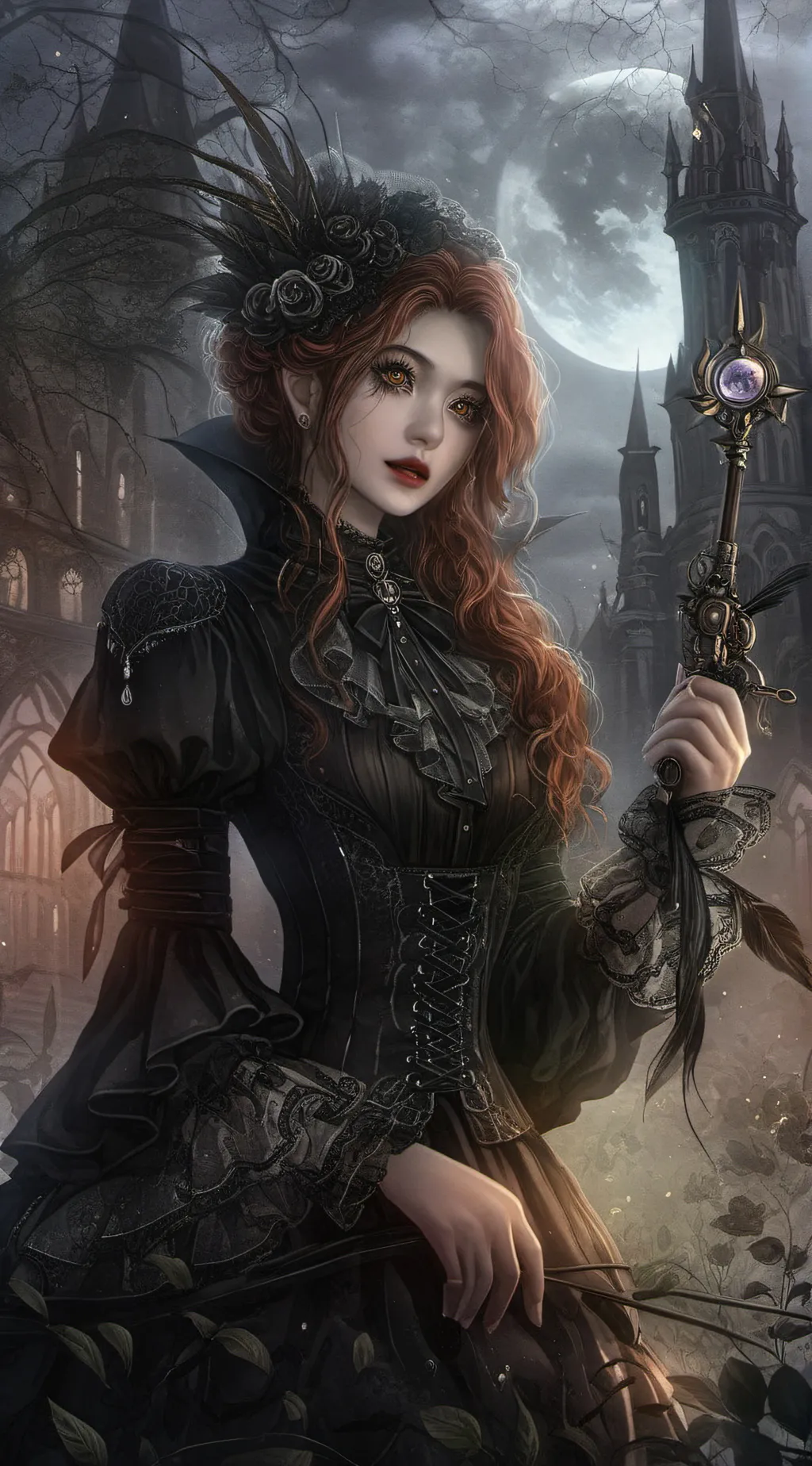 ai character: The first time we  background