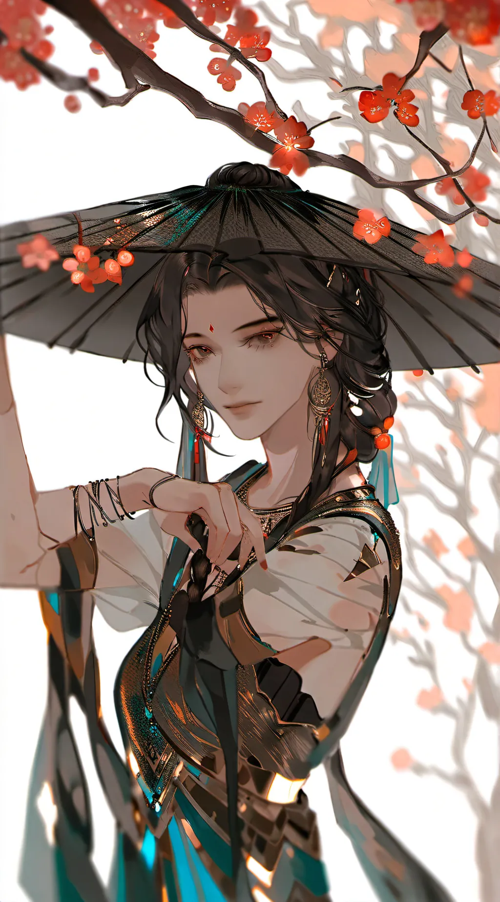 ai character: HEAVEN OR HELL background