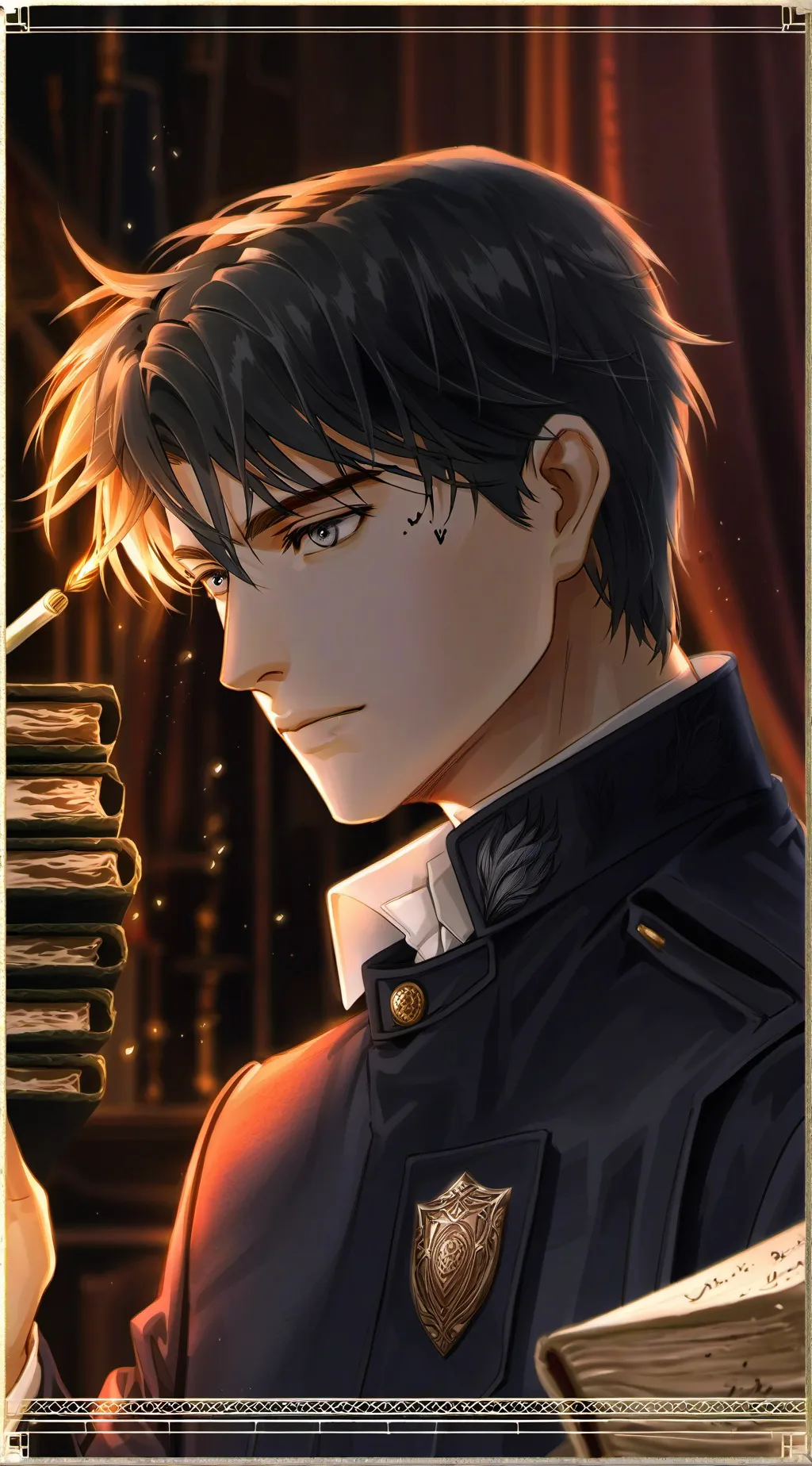 ai character: Haruto  background