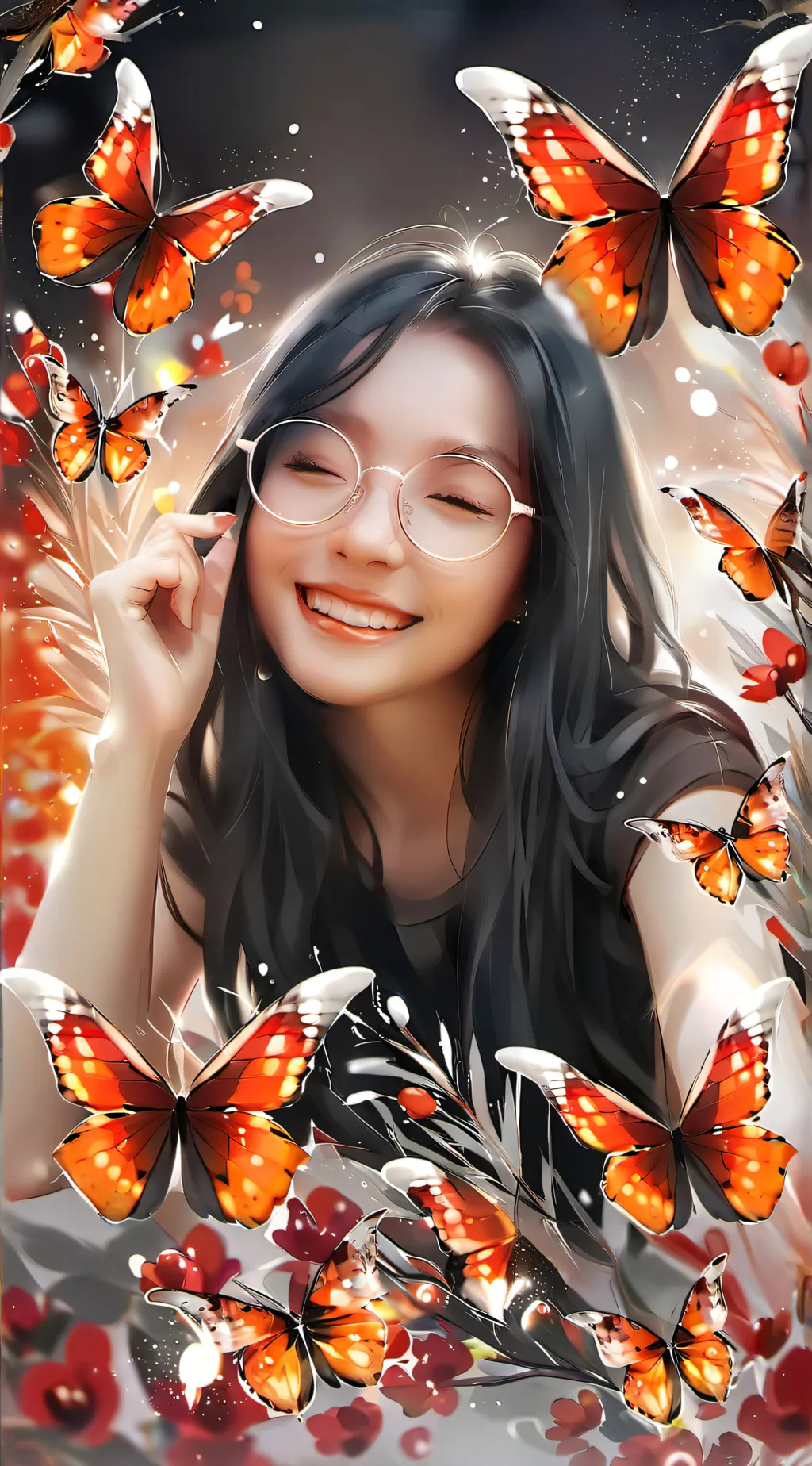 ai character: Ariana background