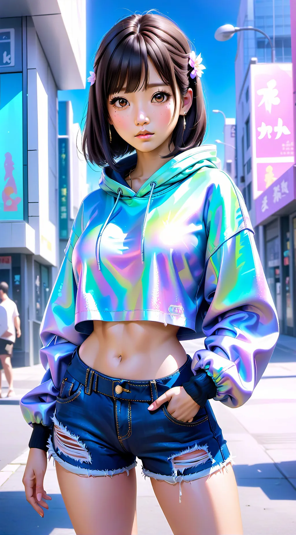 ai character: Ruby background