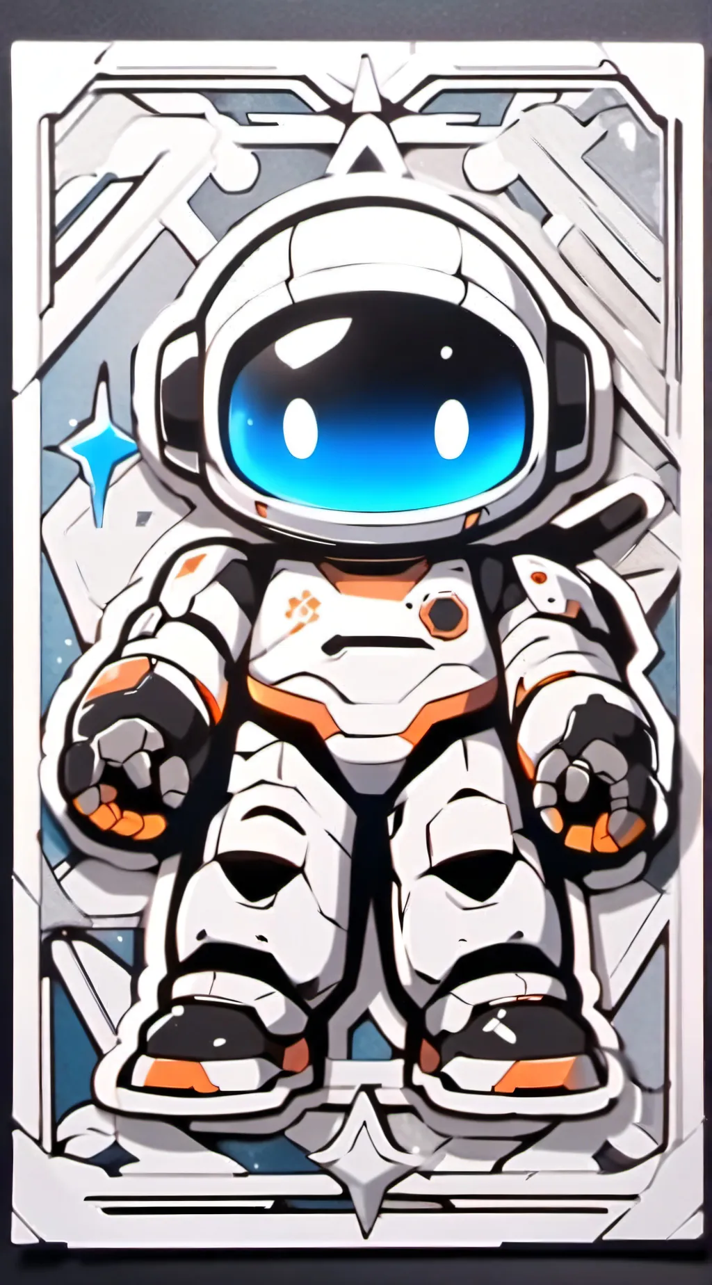 ai character: astrobot background