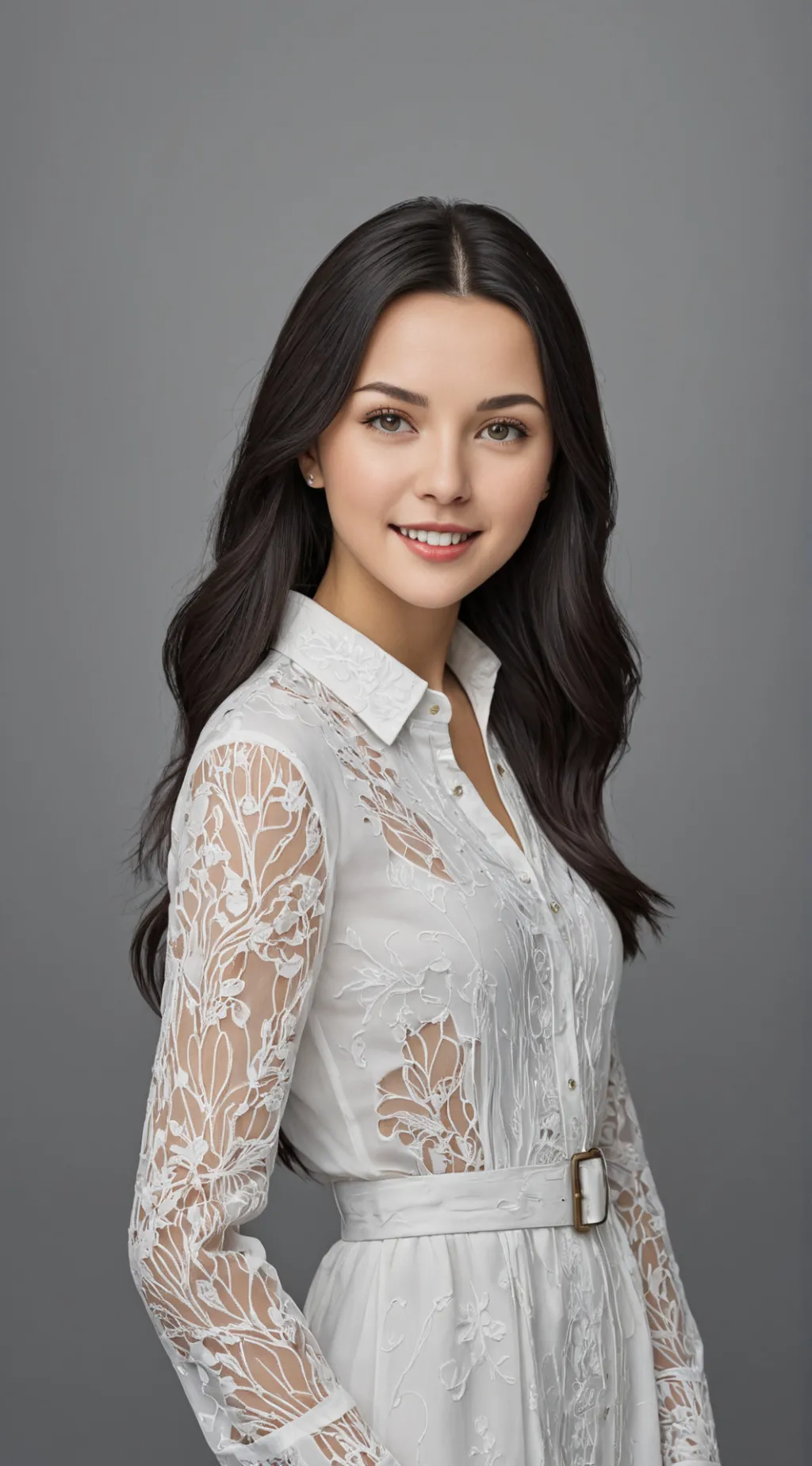 ai character: Ashley  background