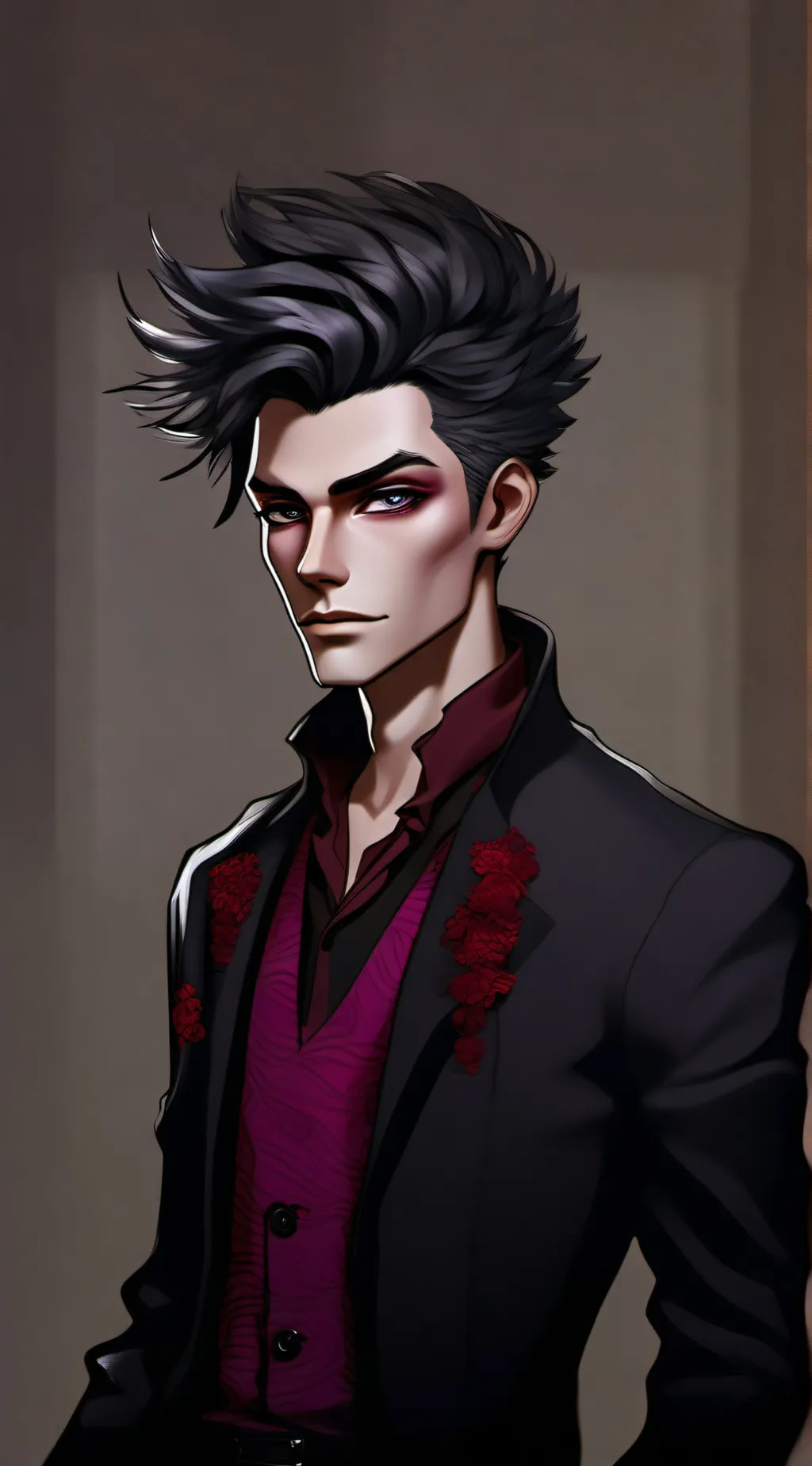 ai character: Lucien Noir background