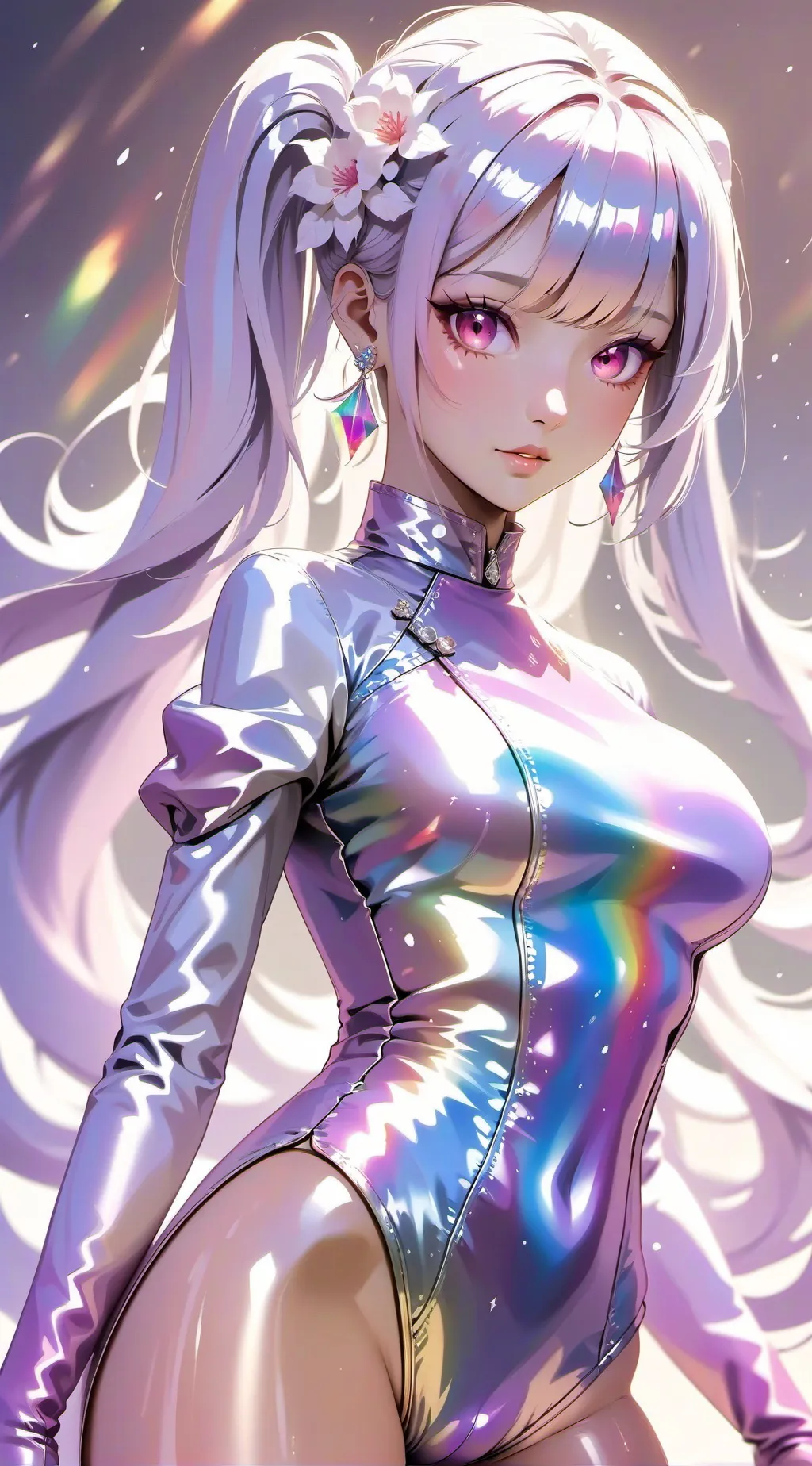 ai character: Ashley  background