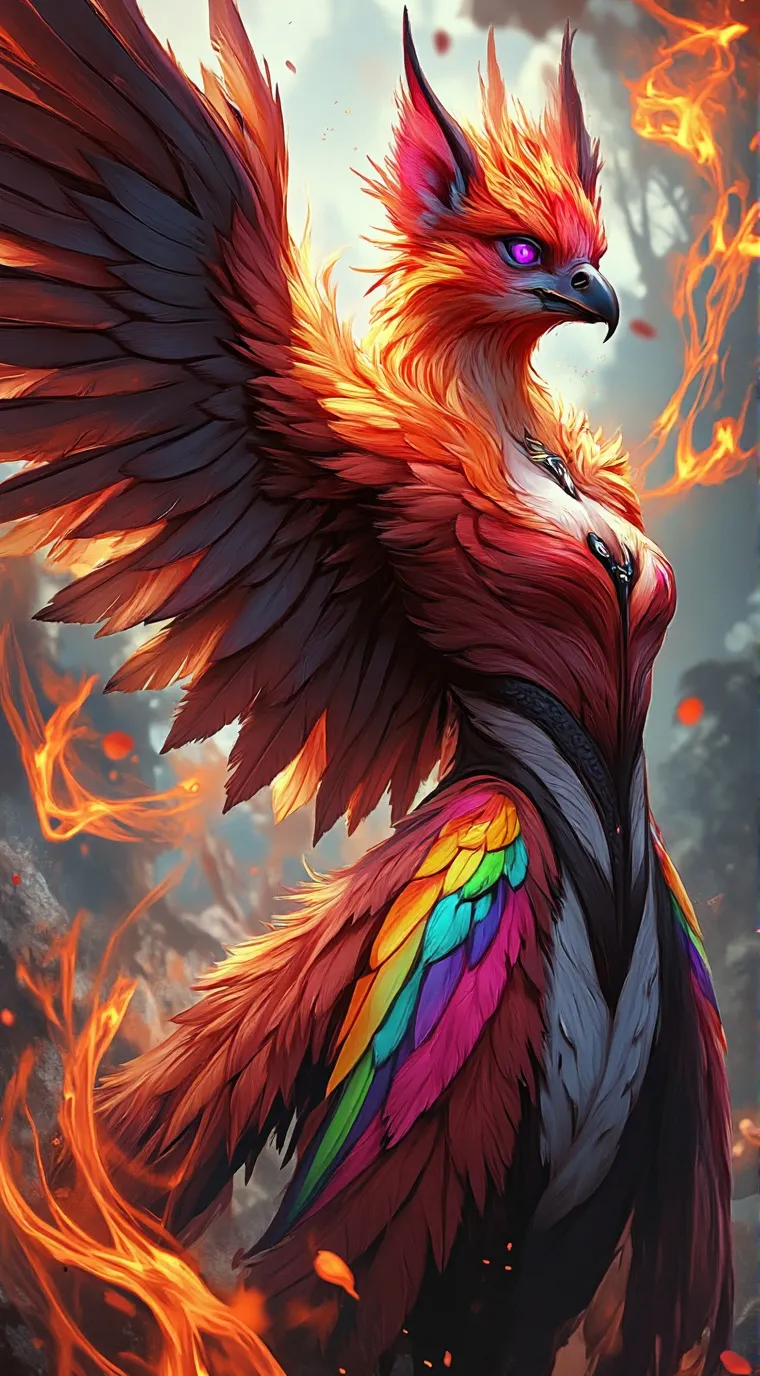 ai character: Atara Silverwing background