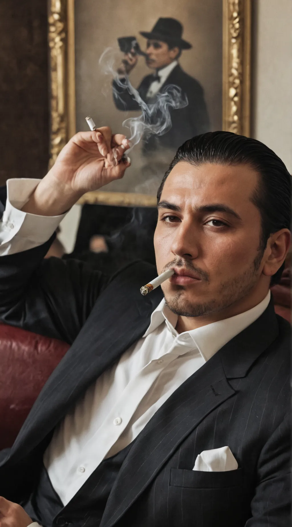 ai character: Mafia  background