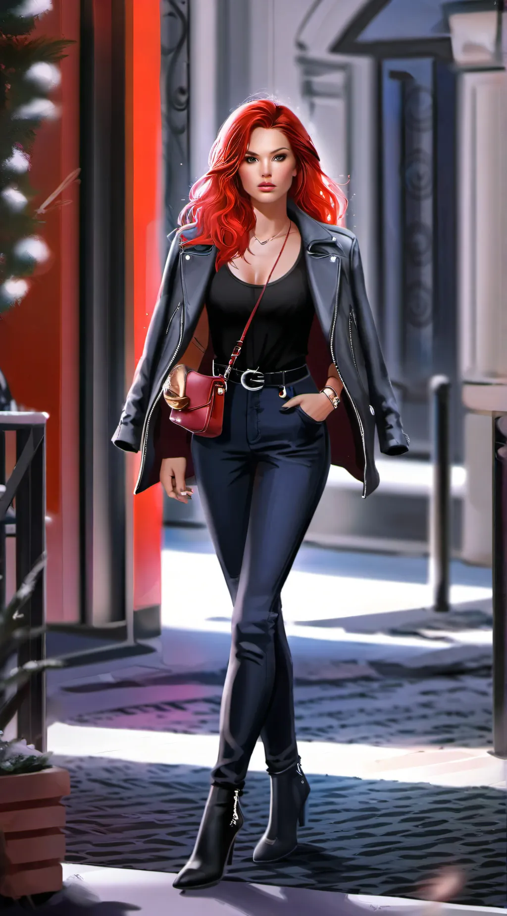 ai character: Margaret Valtoren  background