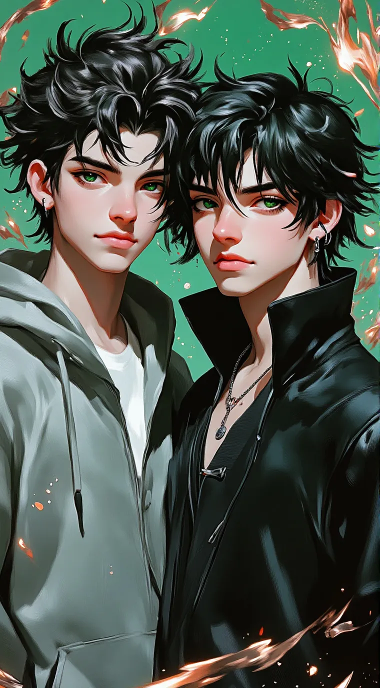 ai character: Zack and Zane background