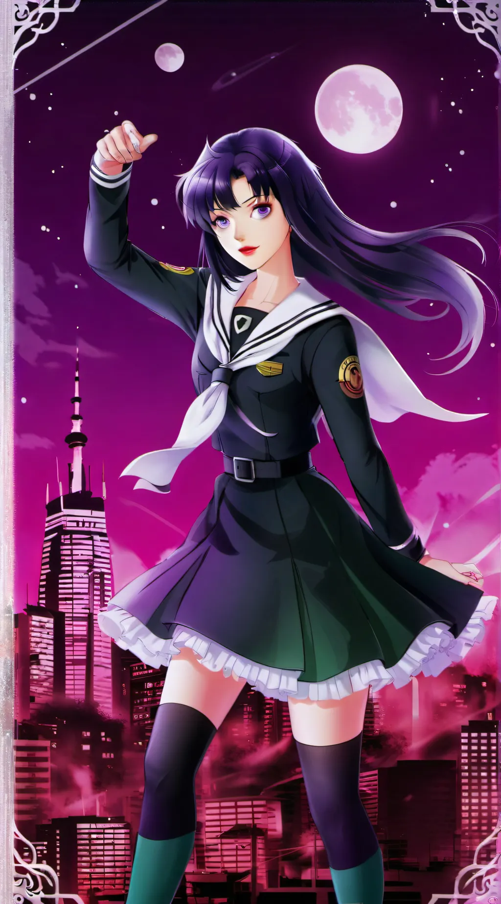 ai character: hotaru  background
