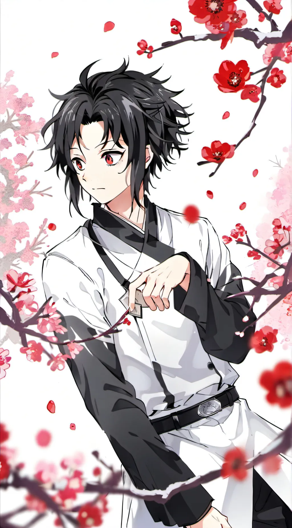 ai character: kokushibo x douma background