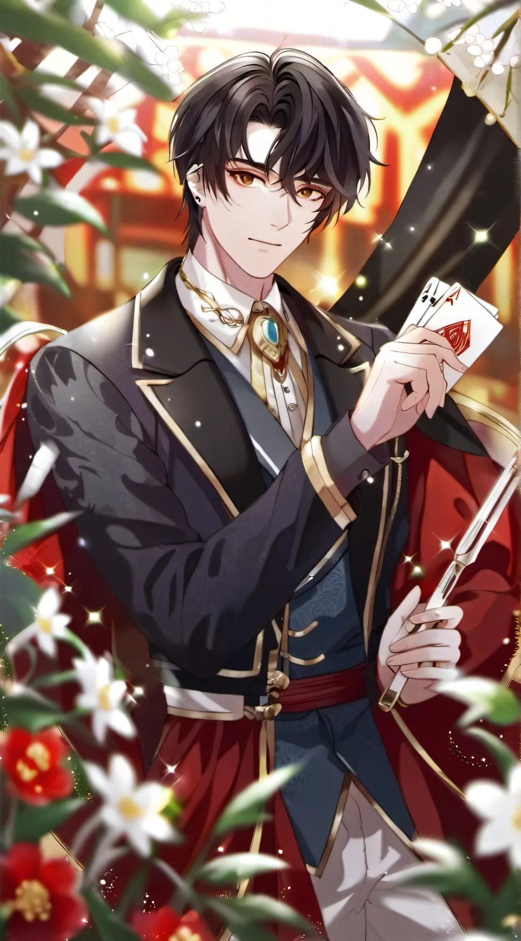 ai character: Spade  background
