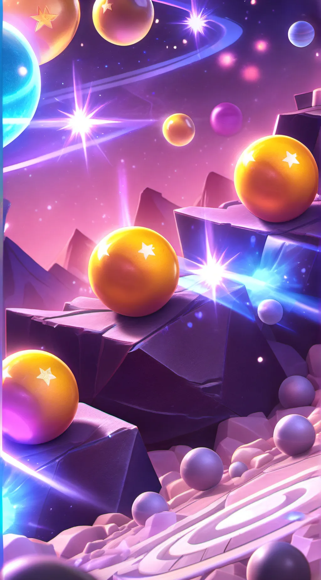 ai character: dragon ball spark background