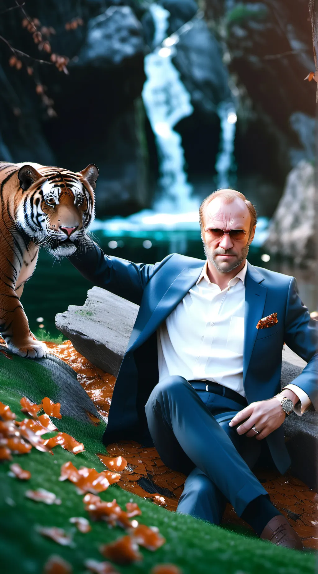 ai character: Trevor from gta 5  background