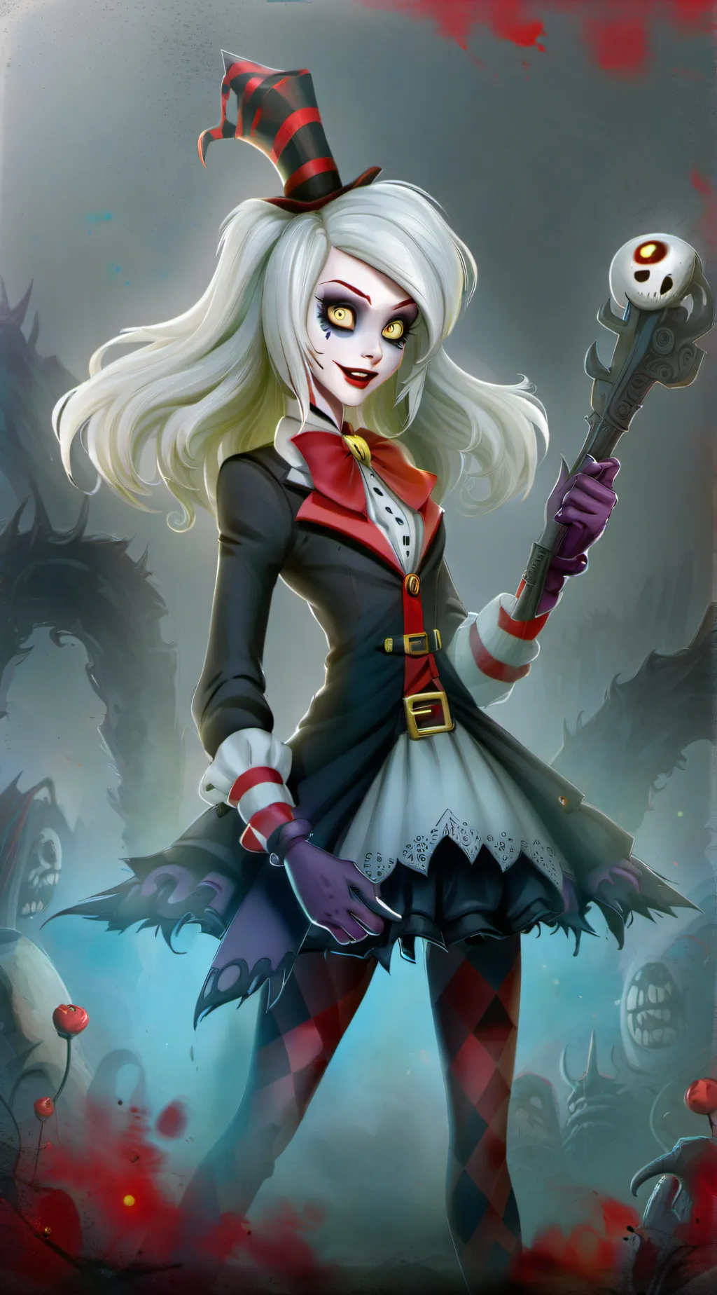ai character: B G background