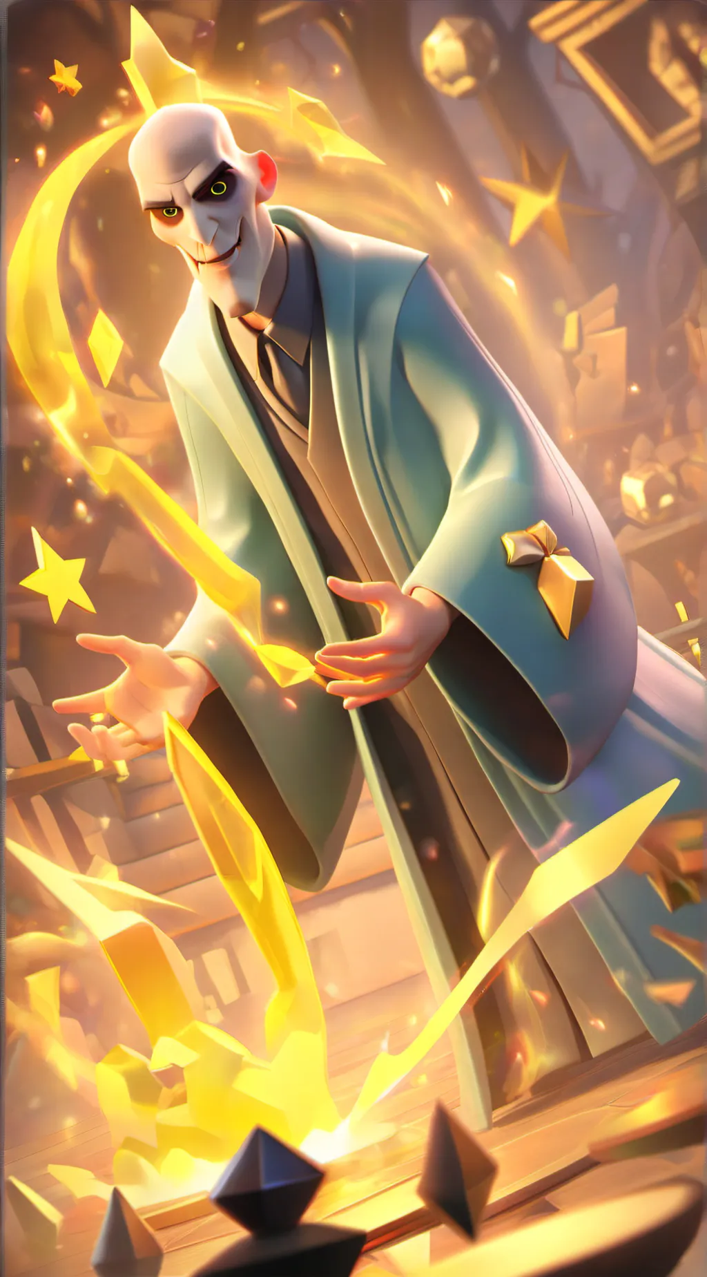 ai character: hogwarts battle background
