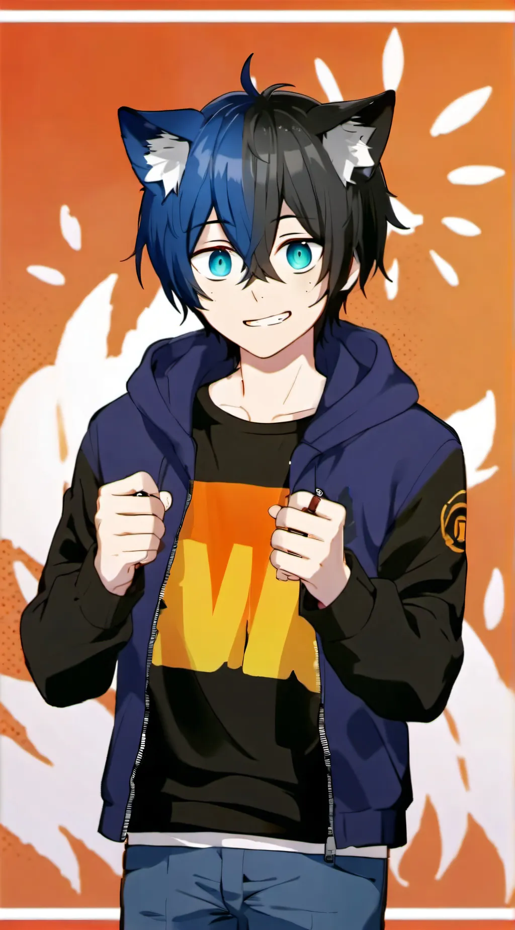 ai character: Ein background