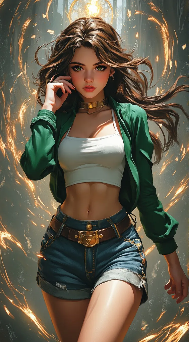 ai character: Arianna  background
