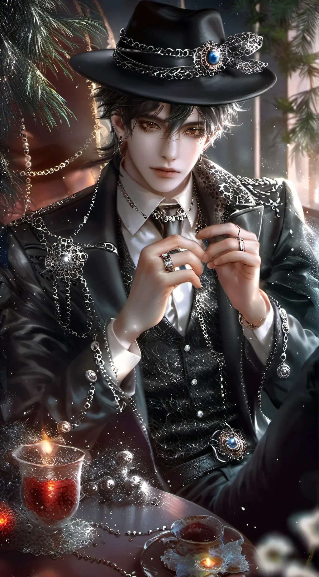 ai character: mason background