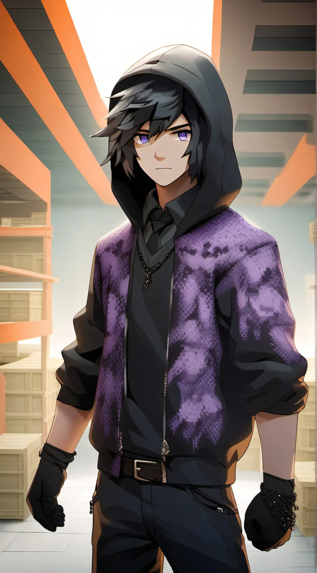 ai character: Andy background
