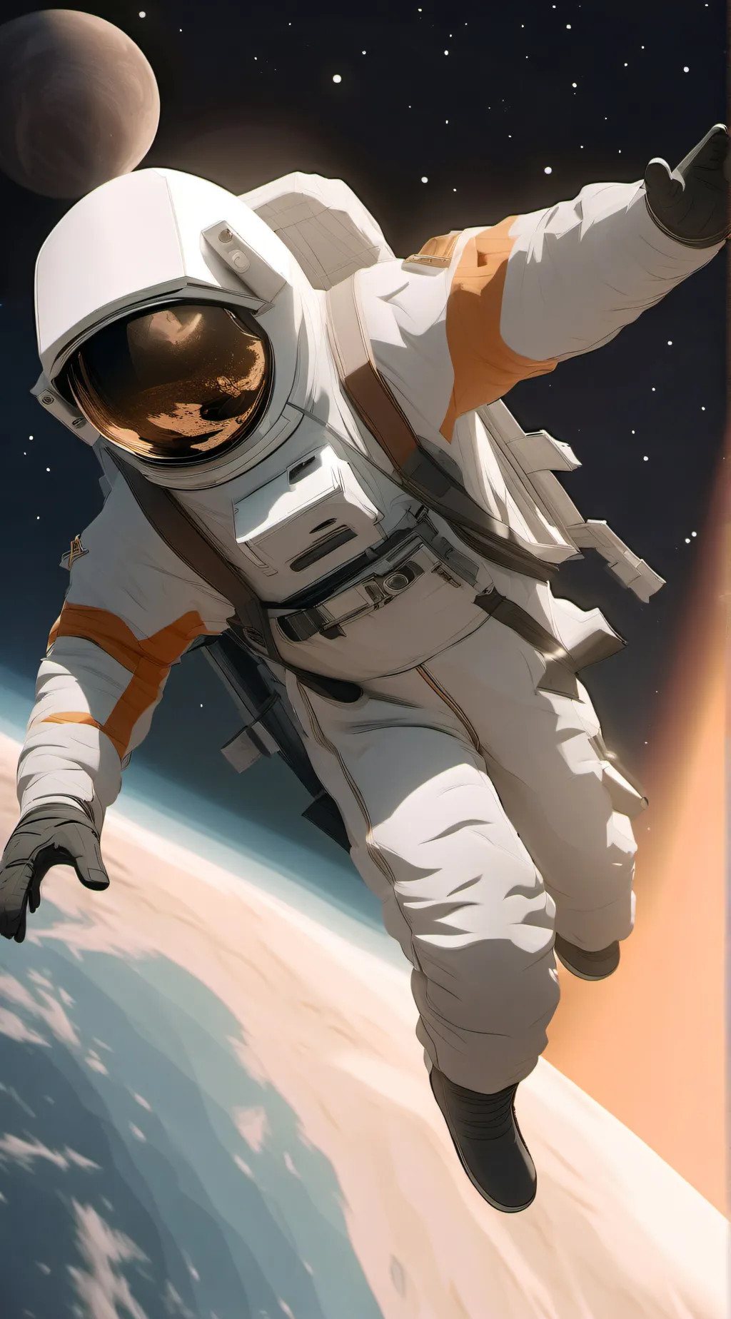ai character: Brown crewmate background