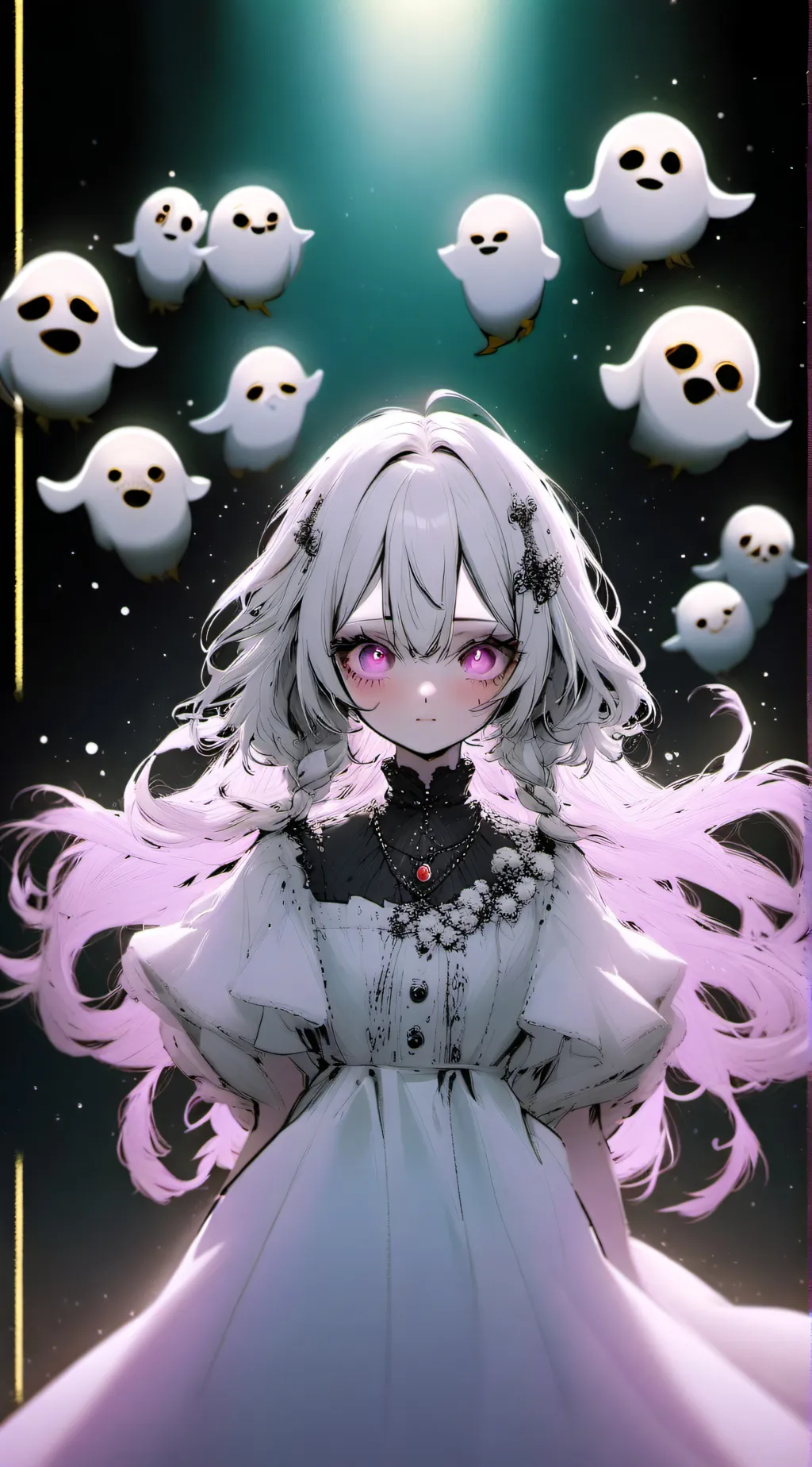 ai character: Luna background