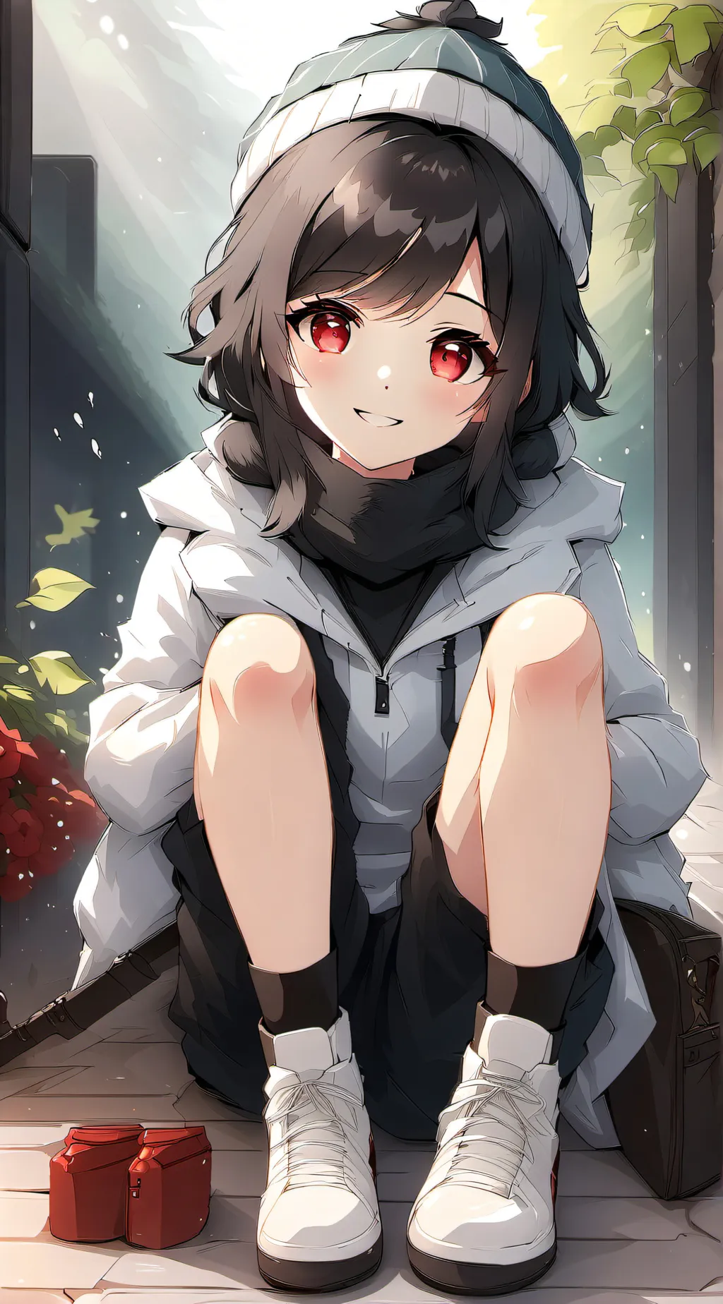 ai character: the sleep over background