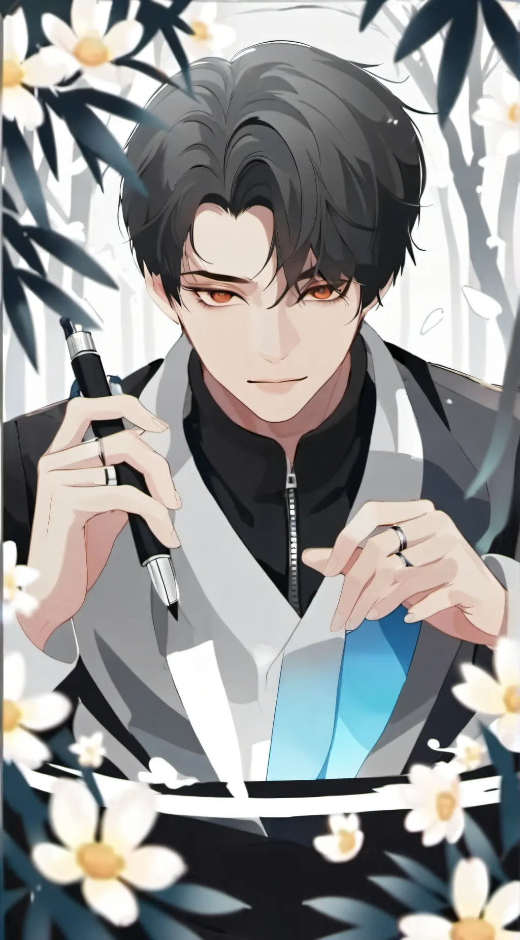 ai character: hugoust background