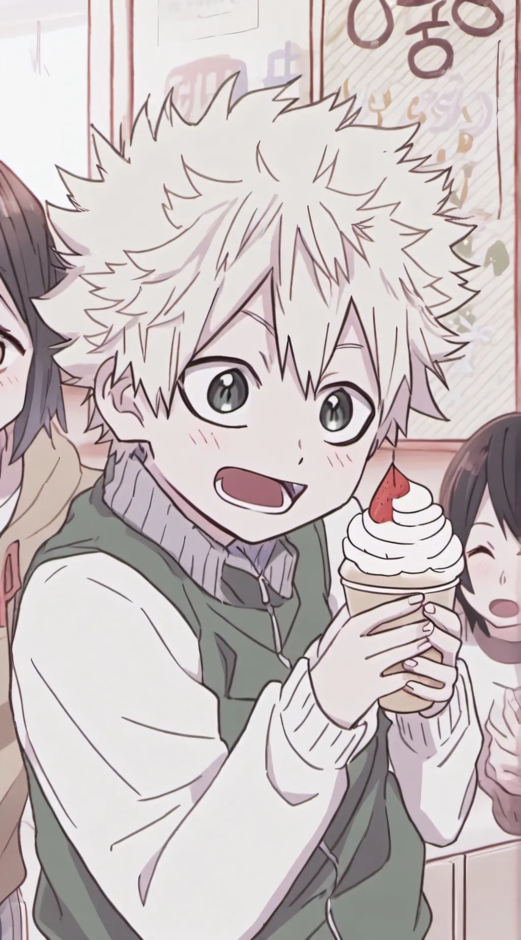 ai character: Mha Trailer background