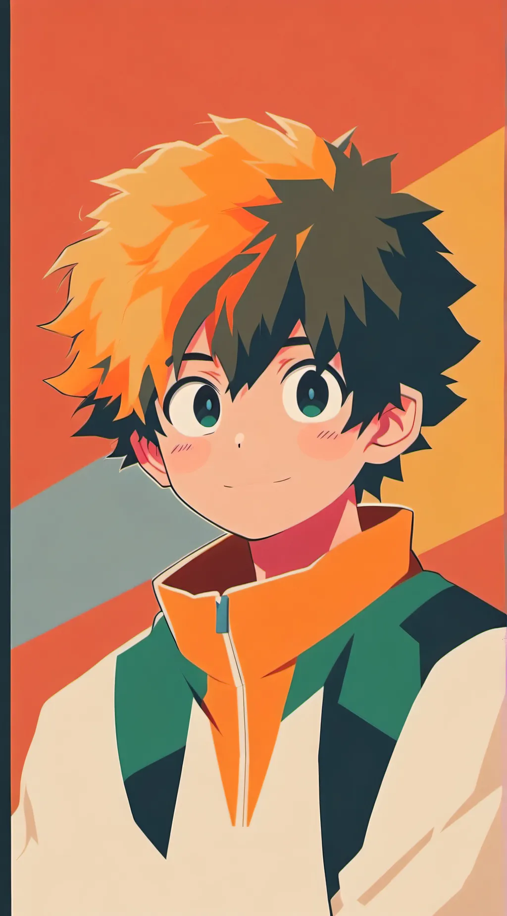 ai character: Deku background