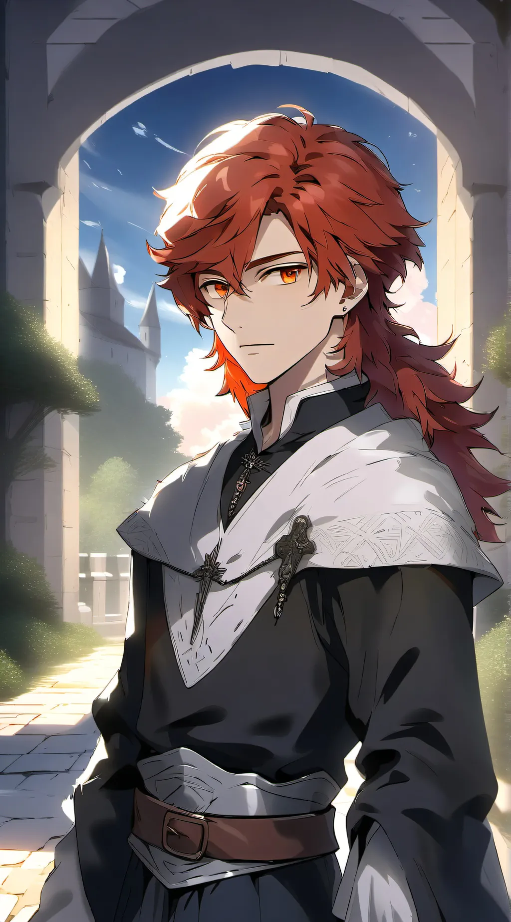 ai character: Father Aubrey background