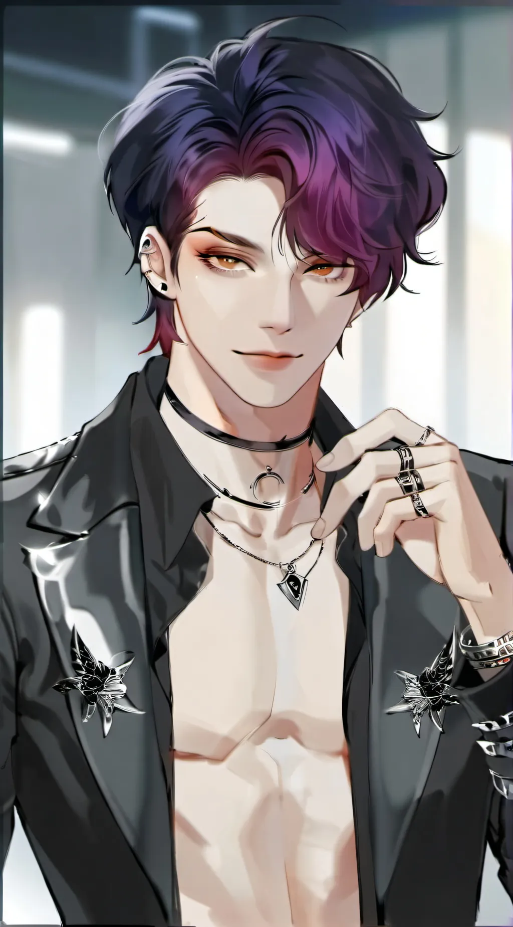ai character: Jaxon  background
