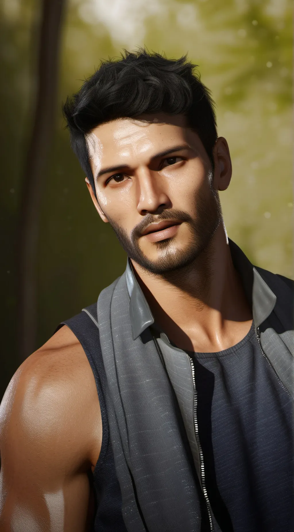 ai character: Leo background
