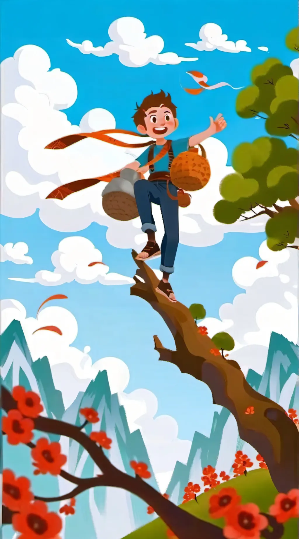 ai character: Boro and the idiot background