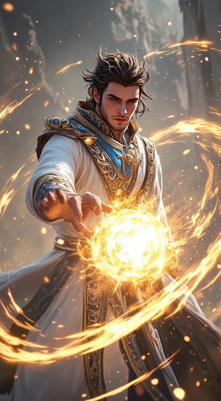 ai character: ... background