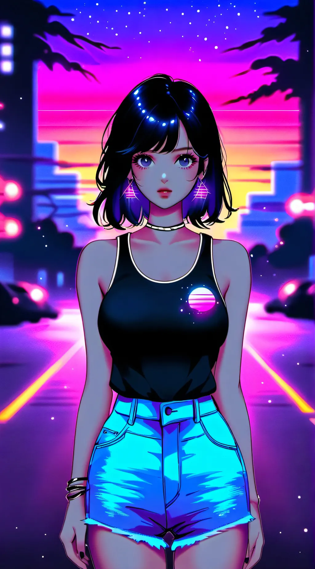 ai character: Aria background