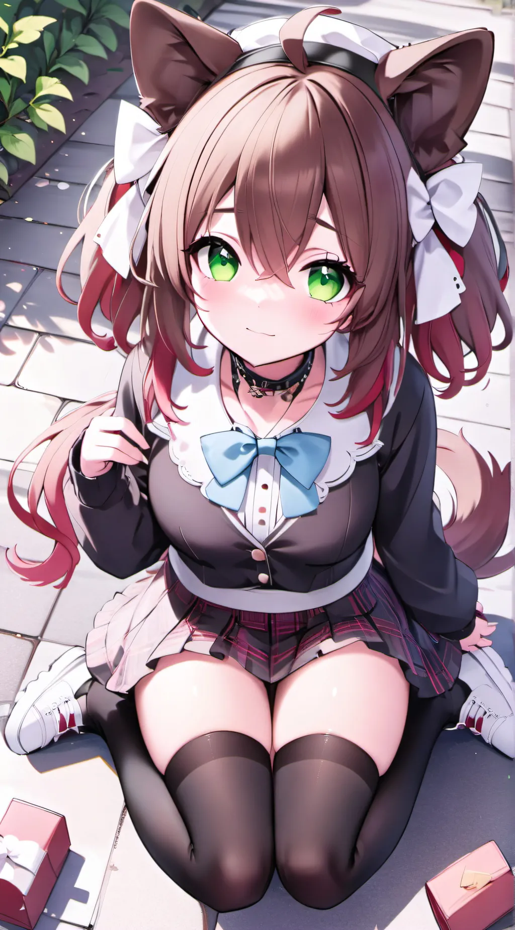 ai character: Midori background