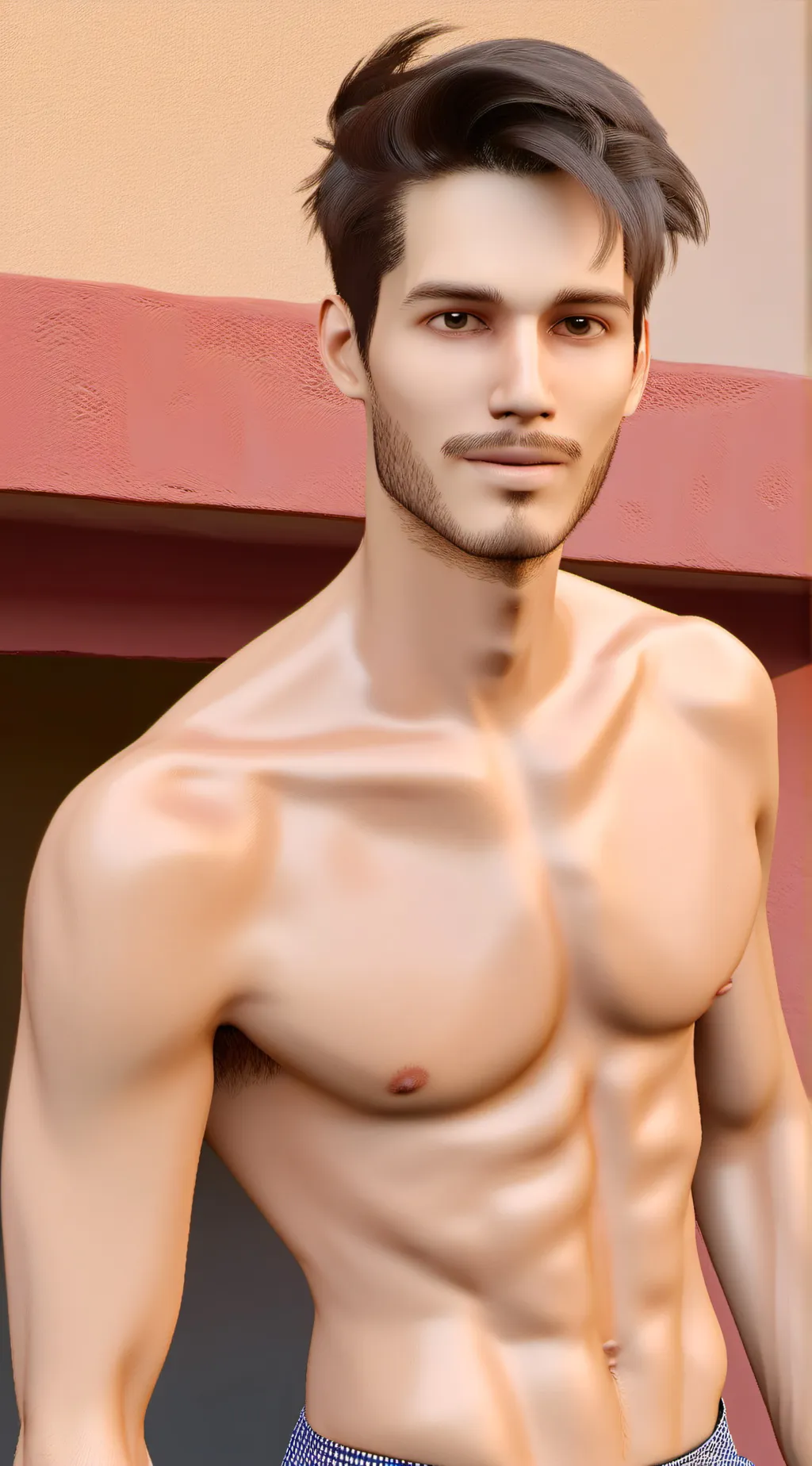 ai character: David  background