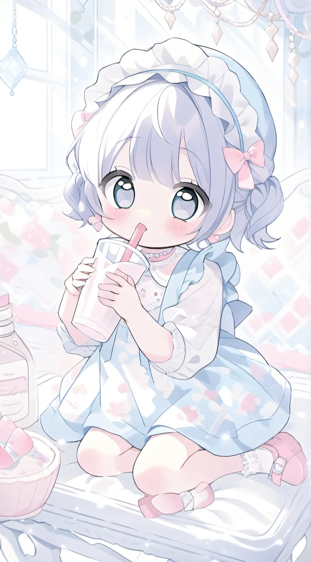 ai character: Nija which is me background
