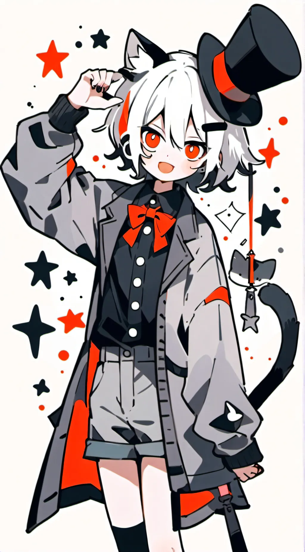 ai character: Ringcatster (TADC) background