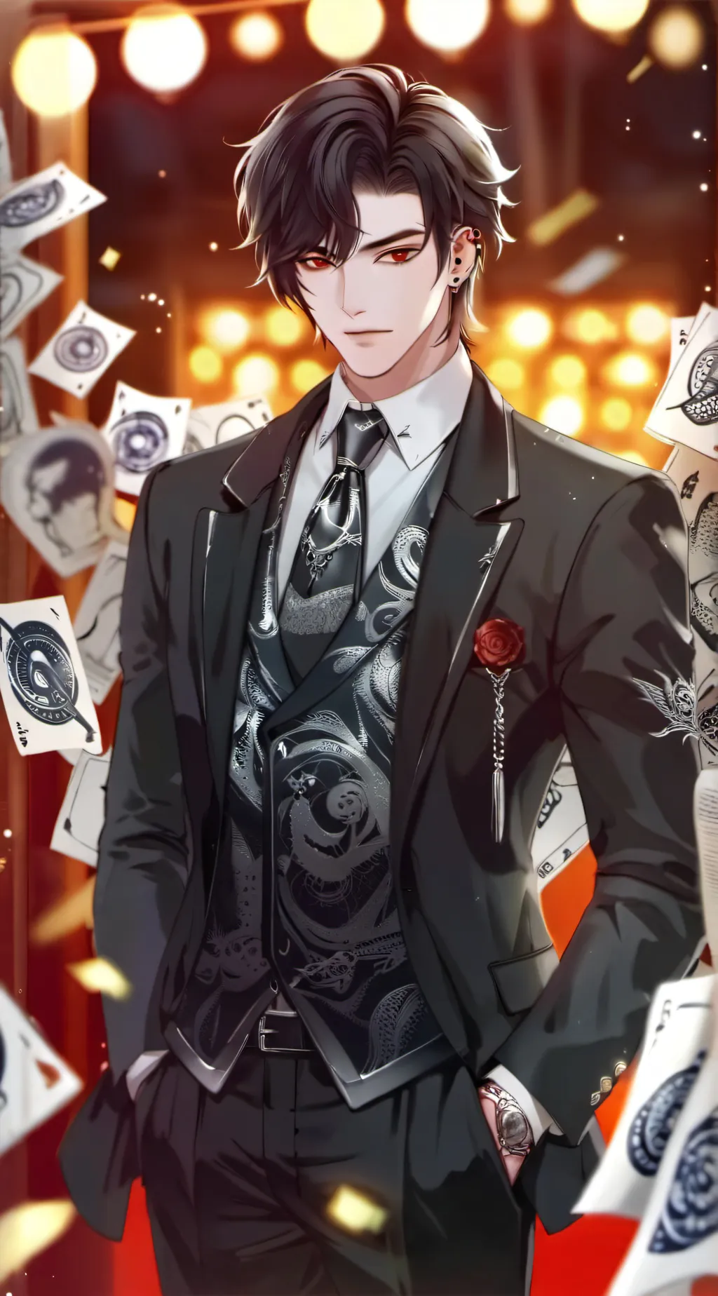 ai character: Ryan  background